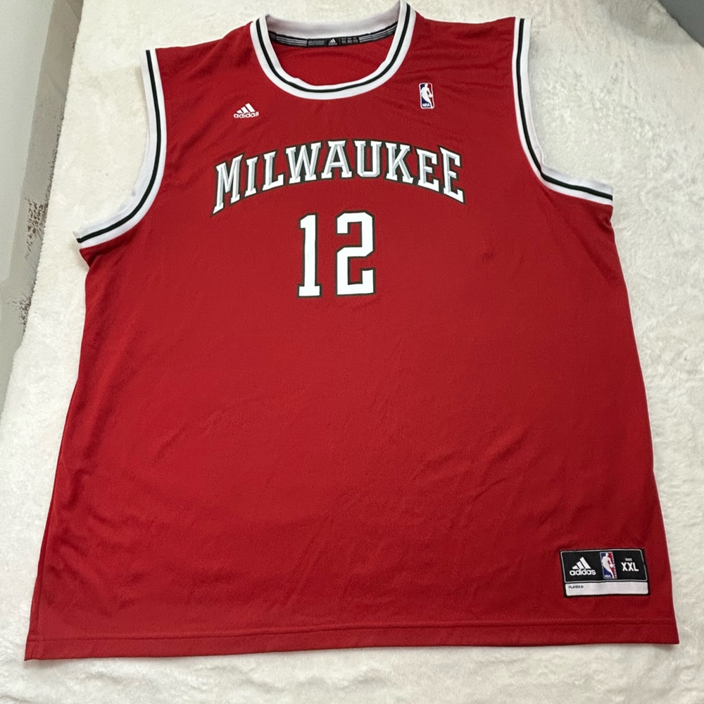 Milwaukee Bucks Adidas Red Adult XXL NBA Jersey - Picture 2 of 10